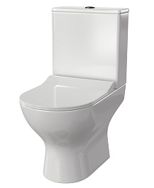 Taliente Унитаз Arte AR35045+Nero pulsante напольный с бачком – фотография-1